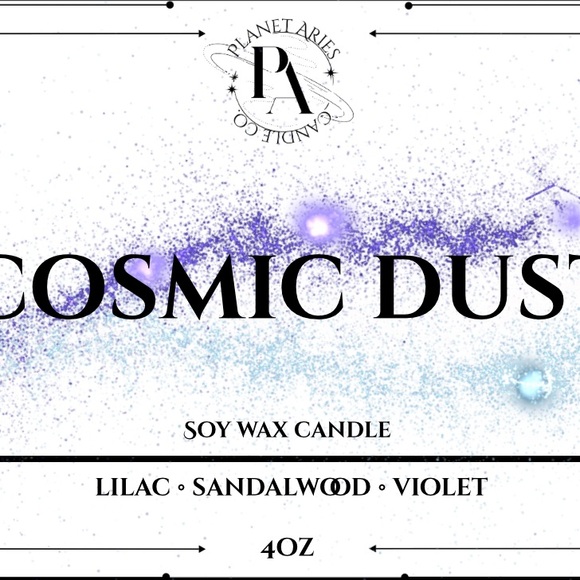 Cosmic Dust Crystal Candle - Picture 3 of 4